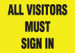 11310 All Visitors Must Sign In