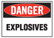 10050 OSHA Danger Explosives