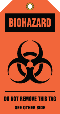 Apt36 Biohazard Tag Front View