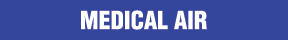 Medical Air Style A Pipe Marker